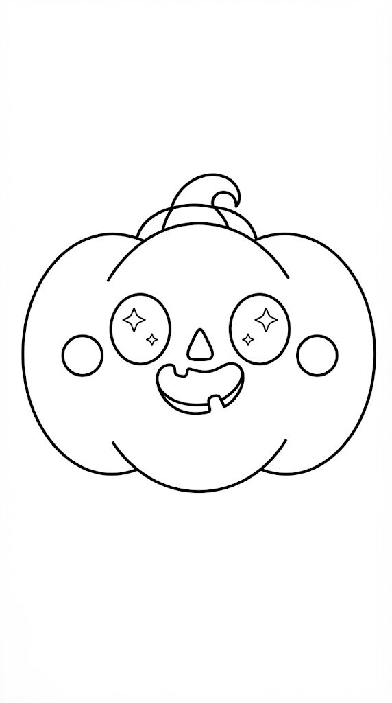 Halloween Kitten Halloween coloring page printable line art