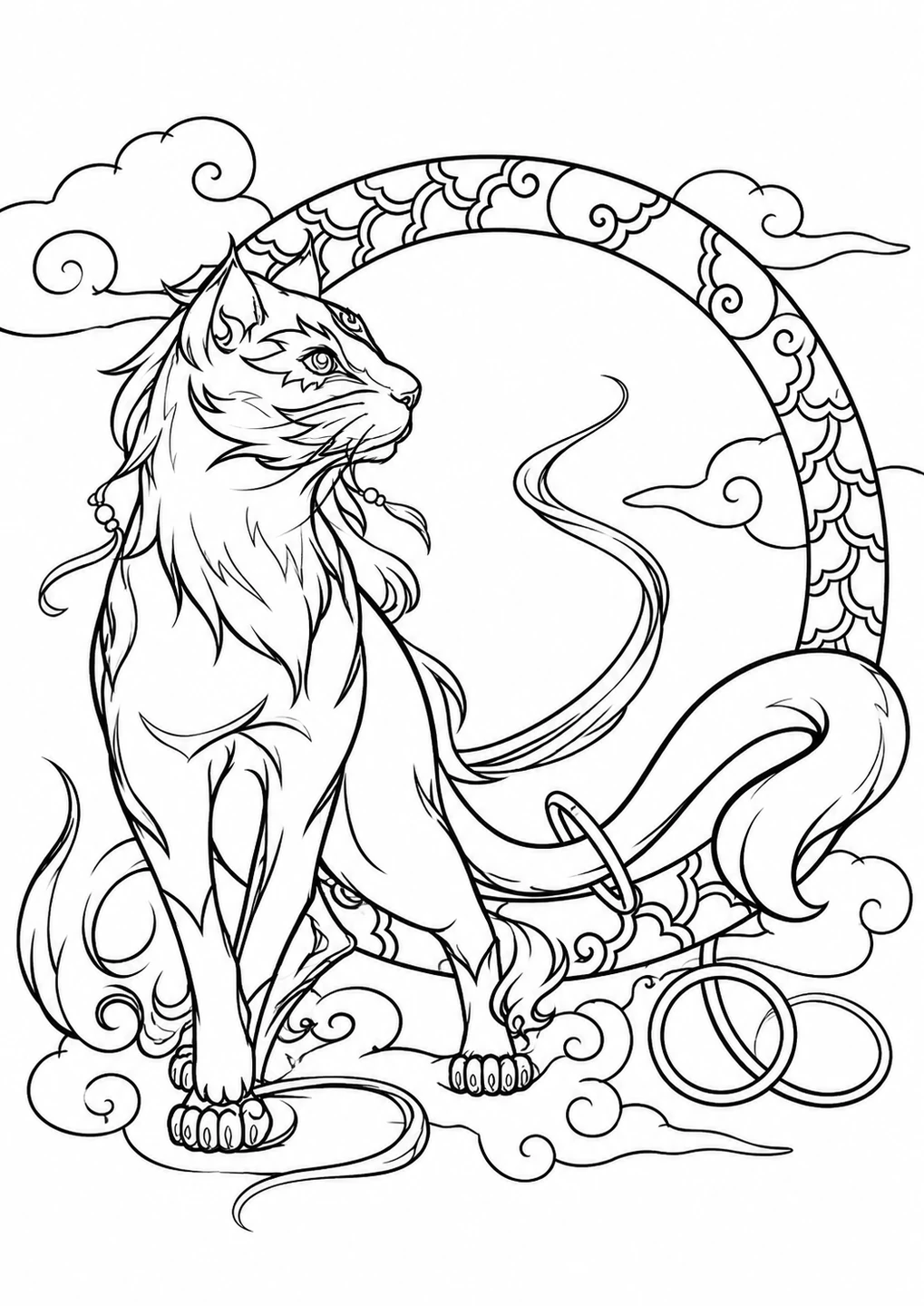 Lei Coloring Page free printable coloring page