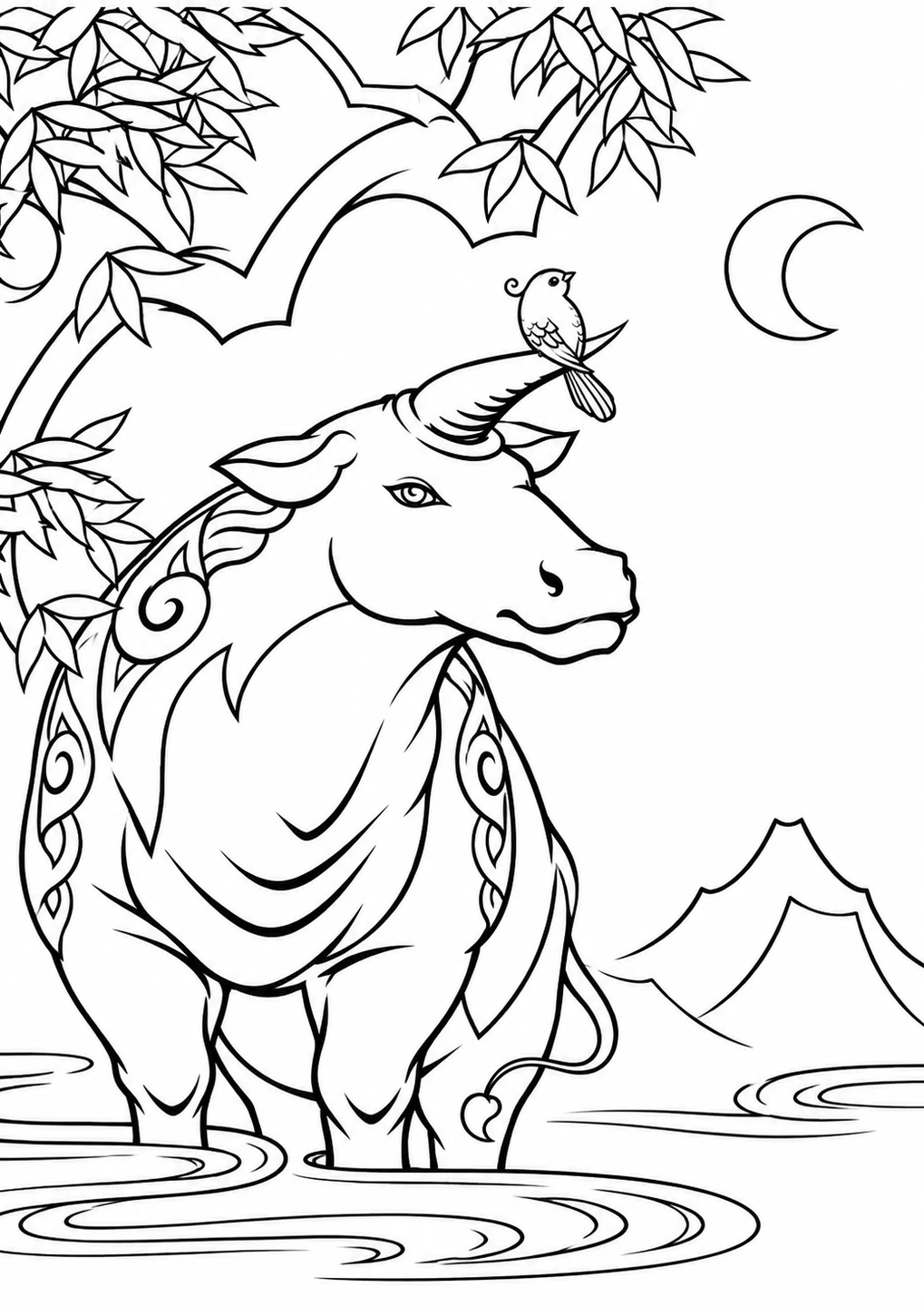 Si Coloring Page free printable coloring page