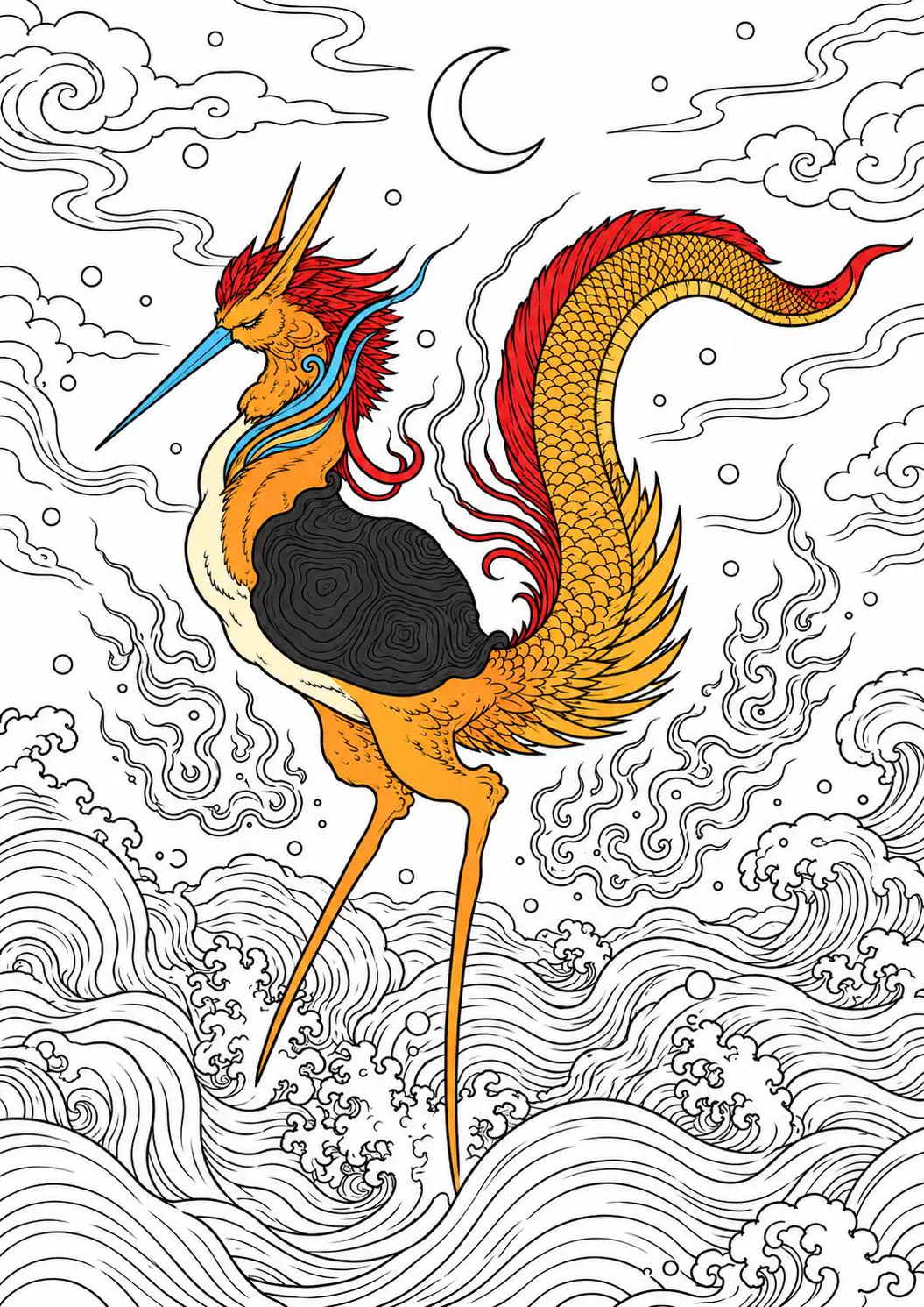 Xuan Gui Coloring Page coloring inspiration